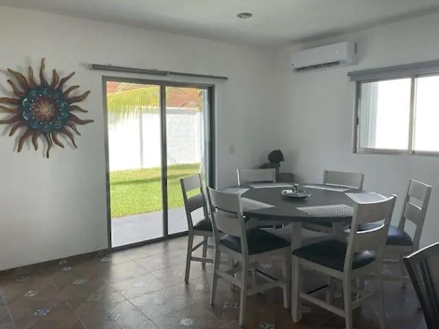 הוילה קוזומל Casa Palancar With Beautiful Swimming Pool And Private Palapa מקסיקו