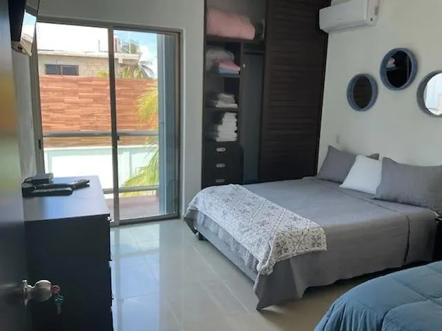 הוילה קוזומל Casa Palancar With Beautiful Swimming Pool And Private Palapa 0*,  מקסיקו